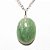 03 Pingente Cabochão Oval Pedra Onix Verde Natural Pino Prata 950 Atacado - Imagem 2