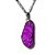 Colar Pedrinha Purpurita Natural Montagem Pino Prata 950 - Imagem 3