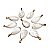 10 Pingente Gota Pedra Cristal Natural Montagem Flash Dourado Atacado - Imagem 4