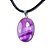 1000 Pingente Cabochão AMETISTA Pedra Natural Pino Banho Prata - Imagem 4