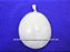 10 Pingente Cabochão QUARTZO LEITOSO Pedra Natural Castoação Pino Banho Prata - Imagem 2
