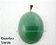 50 Pingente Cabochão QUARTZO VERDE Pedra Natural Castoação Pino Banhado Prata - Imagem 1