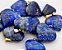 Pingente CORAÇÃO LAPIS LAZULI Pedra Natural Castoação Banhado Dourado - Imagem 2