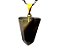 03 Pingente Pontinha Quartzo Bi Color Montagem Pino Dourado Atacado - Imagem 2