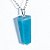 05 Pingente Pontinha Trolita Azul Natural Pino Prata 950 Atacado - Imagem 3