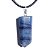 10 Pingente Pontinha Pedra Quartzo Azul Montagem Pino Prata 950 - Imagem 3