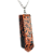 10 Pingente Pontinha Obsidiana Mahogany Grande Pino Prata 950 Atacado - Imagem 2