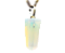 Colar Pontinha Pedra da Lua Opalina Prata 950 - Imagem 2
