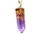 Colar Pontinha Pedra Natural Ametrino Pino Prata 950 - Imagem 2