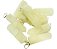 Colar Pontinha Pedra Natural de Enxofre Montagem Prata 950 - Imagem 2