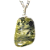 Colar Pedra Serpentinita Natural Montagem Pino Prata 950 - Imagem 1