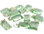 Colar Obsidiana Verde Facetado Manual Prata 950 Pino - Imagem 2