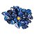 1 Kg Quartzo Azul Rolado Pedra Natural G 30 a 45mm Classe A - Imagem 5