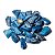 1 Kg Quartzo Azul Rolado Pedra Natural G 30 a 45mm Classe A - Imagem 6