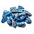 1 Kg Quartzo Azul Rolado Pedra Natural G 30 a 45mm Classe A - Imagem 8