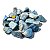 1 Kg Quartzo Azul Rolado Pedra Natural G 30 a 45mm Classe C - Imagem 5