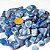 1 Kg Quartzo Azul Rolado Pedra Natural PP 5 a 10mm Classe B - Imagem 2