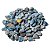 1 Kg Quartzo Azul Rolado Pedra Natural M 20 a 35mm Classe C - Imagem 5