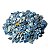 1 Kg Quartzo Azul Rolado Pedra Natural P 10 a 20mm Classe B - Imagem 5
