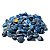 1 kg Quartzo Azul Celeste Pedra Natural Rolado M 20 a 35mm Classe B - Imagem 6