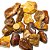 1 kg Jaspe Monet Rolado G 30 a 45 mm Pedra Natural Tipo B - Imagem 1