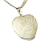 05 Pingente Coração Feldspato Pedra Natural Banhado Prateado Atacado - Imagem 2