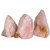 05 Cristal Rosa Pedra Pé Serrado 300 a 400g 8 a 13cm Tipo B - Imagem 1