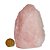 05 Cristal Rosa Pedra Pé Serrado 300 a 400g 8 a 13cm Tipo B - Imagem 2