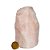 02 Cristal Rosa Pedra Pé Serrado 300 a 400g 8 a 13cm Tipo B - Imagem 2