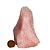 03 Cristal Rosa Pedra Pé Serrado 400 a 500g 10 a 15cm Tipo B - Imagem 3