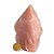02 Cristal Rosa Pé e Bico Serrado 300 a 400g Aprx 8cm Tipo B - Imagem 3