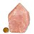 02 Cristal Rosa Pé e Bico Serrado 300 a 400g Aprx 8cm Tipo B - Imagem 4