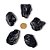10 Turmalina Preta Pedra Natural 70 a 80g Média 6cm Tipo B Atacado - Imagem 3