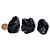 03 Turmalina Preta Pedra Natural 70 a 80g Média 6cm Tipo B Atacado - Imagem 1