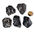 10 Turmalina Preta Pedra Natural 50 a 60g Média 4cm Tipo B Atacado - Imagem 3