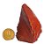 03 Jaspe Vermelho Pé e Bico Serrado 200 a 300g Média 8cm - Imagem 4