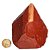 03 Jaspe Vermelho Pé e Bico Serrado 0,5 a 1Kg Média 10cm - Imagem 1