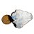 03 Pedra da Lua Verdadeira e Natural Bruto 30 a 40g Classe B - Imagem 2