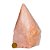 05 Cristal Rosa Pedra Pé Serrado 1 a 1,5Kg 10 a 15cm Tipo B - Imagem 3