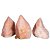 03 Cristal Rosa Pedra Pé Serrado 1 a 1,5Kg 10 a 15cm Tipo B - Imagem 1