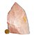 05 Cristal Rosa Pé e Bico Serrado 1 a 2Kg 10 a 20cm Tipo B - Imagem 2