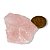 05 Cristal Rosa Pedra Bruto 20 a 50g Média 2 a 5cm Tipo B - Imagem 3