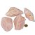 10 Cristal Rosa Pedra Bruto 300 a 400g 10 a 15cm Tipo B - Imagem 1