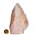 05 Cristal Rosa Pedra Pé Serrado Aprx 600g 10 a 15cm Tipo B - Imagem 3