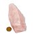 05 Cristal Rosa Pedra Bruto 400 a 500g Média 5 a 10cm Tipo B - Imagem 2