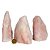 05 Cristal Rosa Pedra Pé Serrado 400 a 500g 10 a 15cm Tipo B - Imagem 1