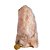 05 Cristal Rosa Pedra Pé Serrado 500g a 1kg 10 a 15cm Tipo B - Imagem 4
