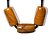 05 Barril Furado Longitudinal Pedra Jaspe Amarelo 25mm - Imagem 6