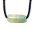 05 Barril Furado Longitudinal Pedra Ônix Verde 30mm Tipo B - Imagem 4