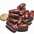 05 Barril Furado Longitudinal Pedra Obsidiana Mahogany 25mm - Imagem 1